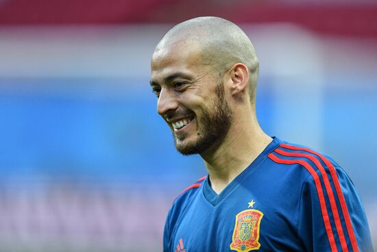 Russia World Cup Spain Training