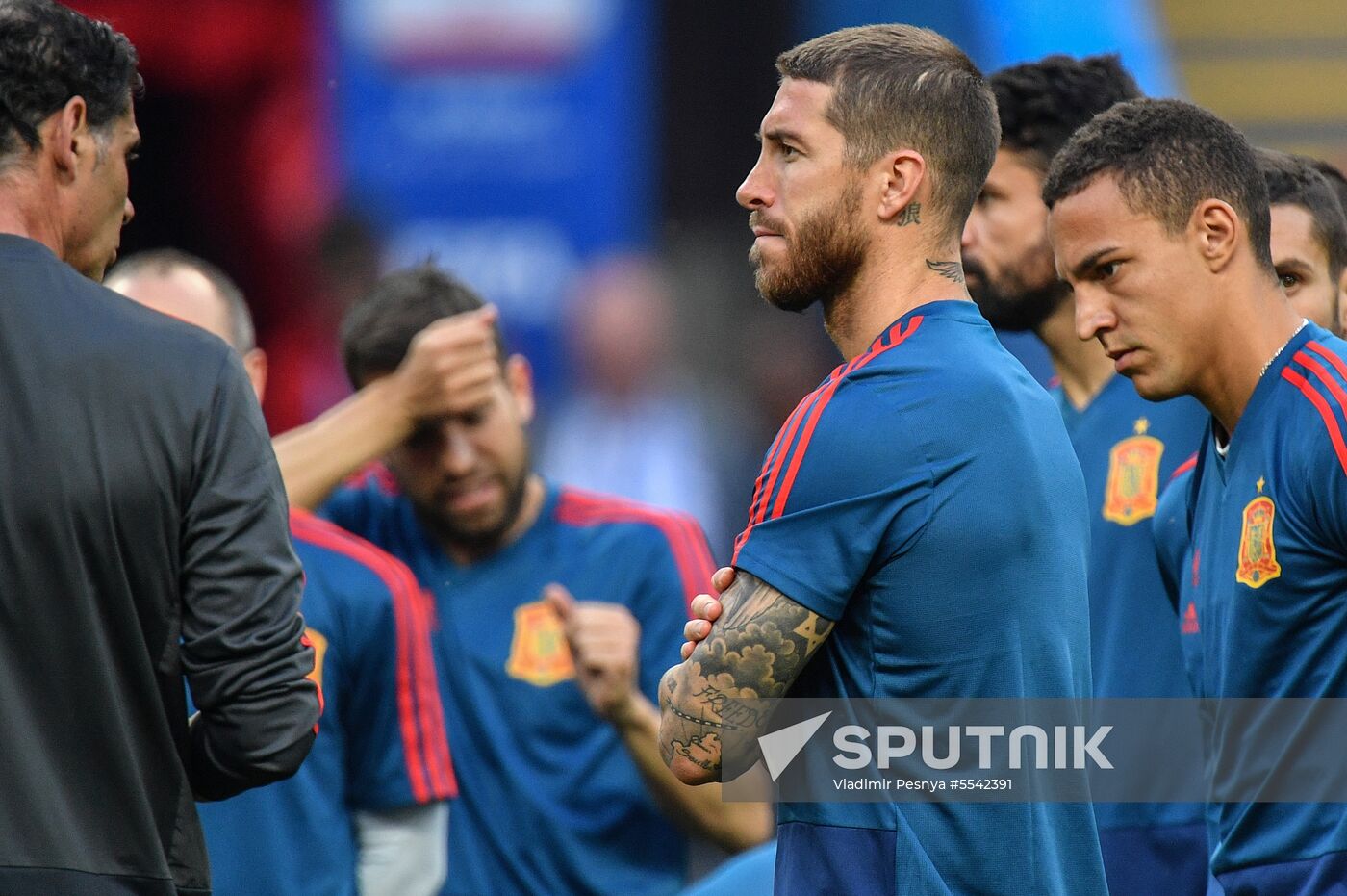 Russia World Cup Spain Training