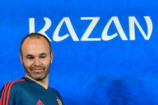 Russia World Cup Spain Training