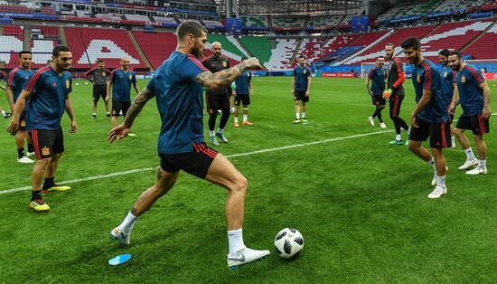 Russia World Cup Spain Training