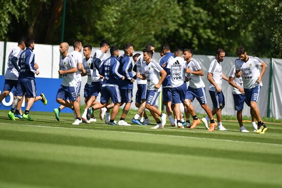 Russia World Cup Argentina Training