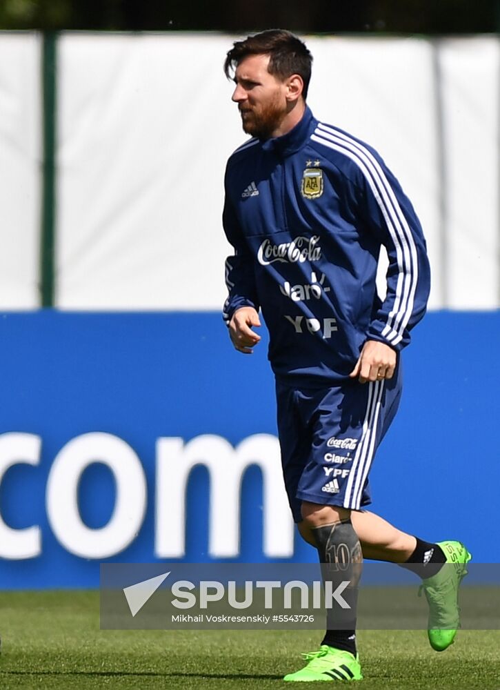 Russia World Cup Argentina Training