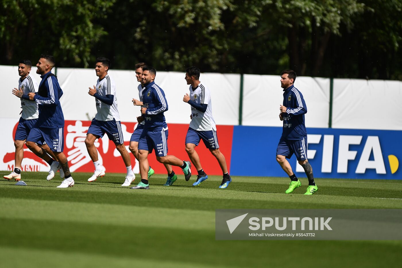 Russia World Cup Argentina Training