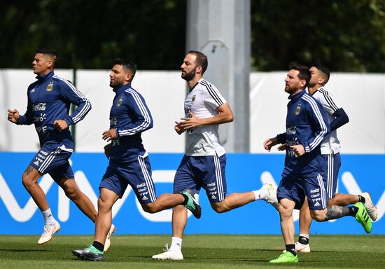 Russia World Cup Argentina Training