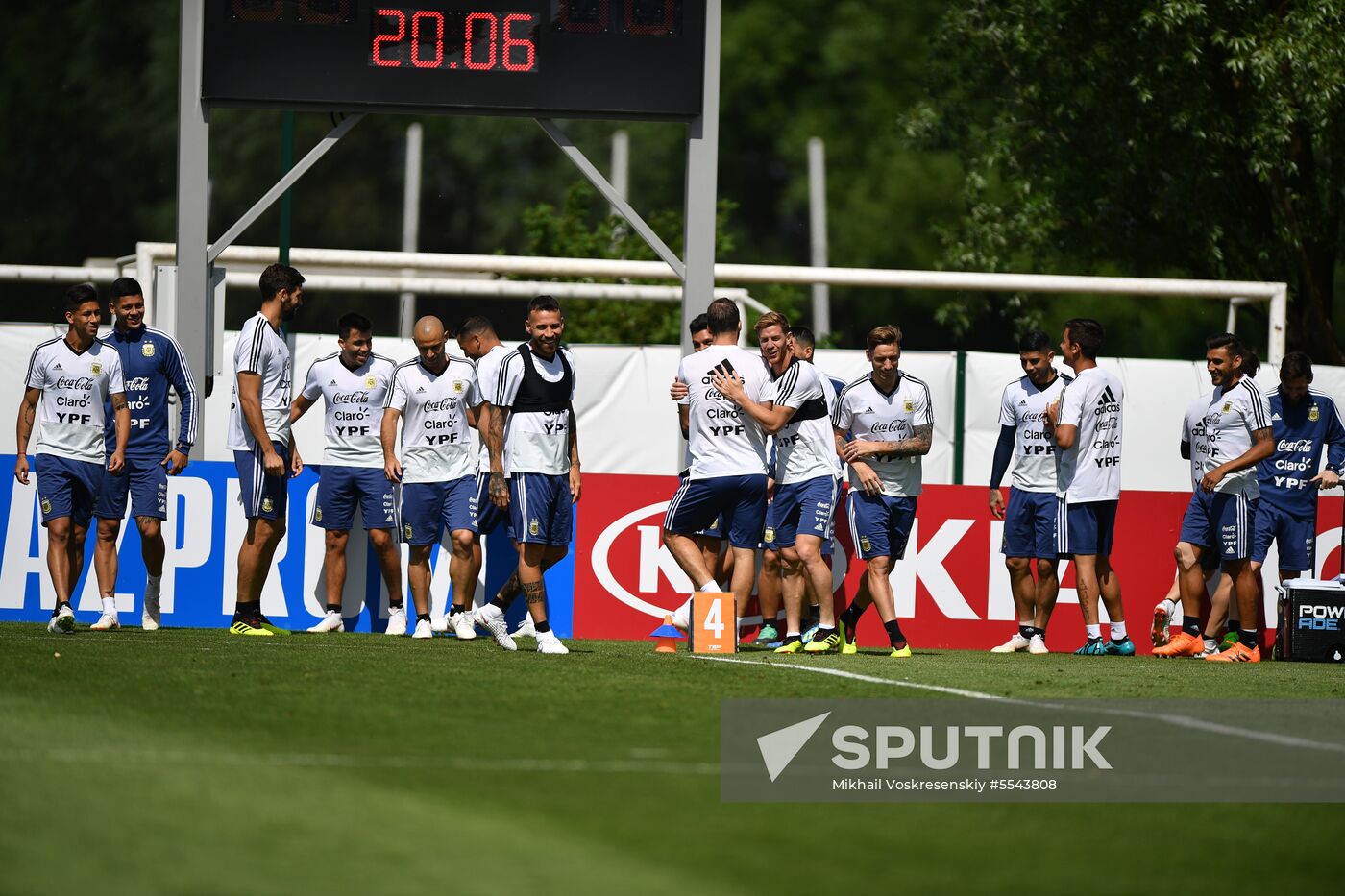 Russia World Cup Argentina Training