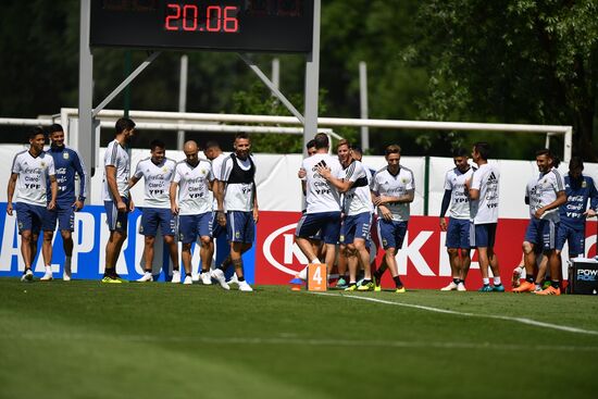 Russia World Cup Argentina Training