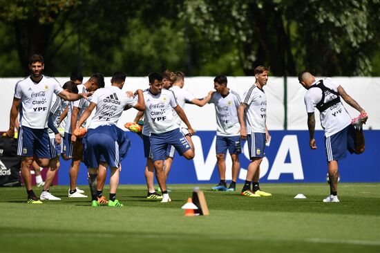 Russia World Cup Argentina Training