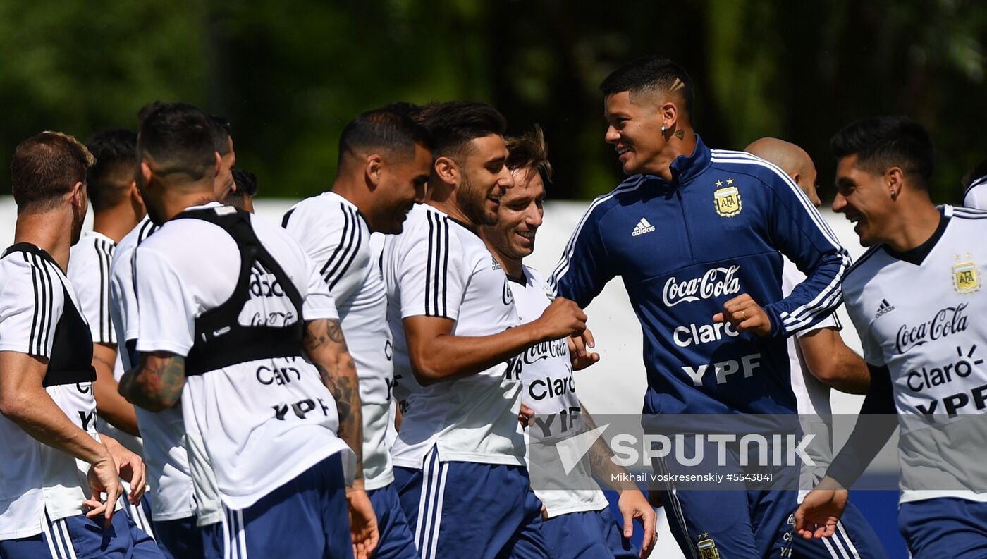 Russia World Cup Argentina Training