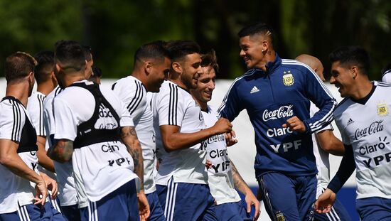 Russia World Cup Argentina Training