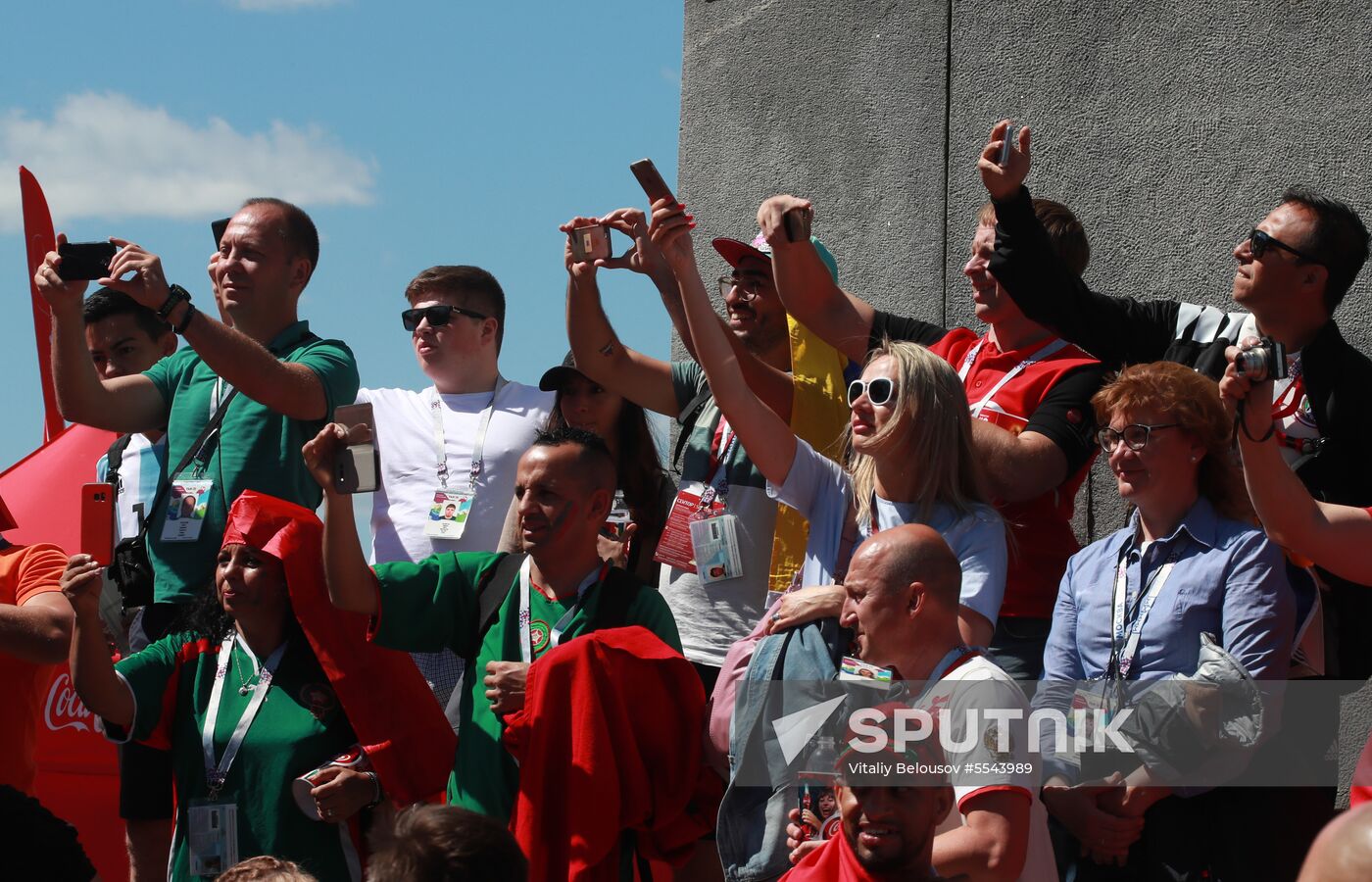 Russia World Cup Portugal - Morocco