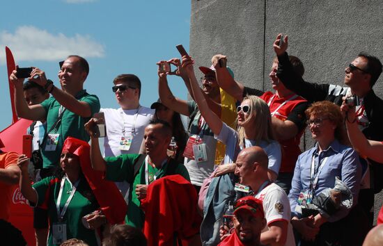 Russia World Cup Portugal - Morocco