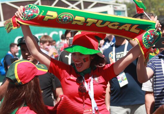 Russia World Cup Portugal - Morocco