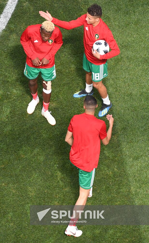 Russia World Cup Portugal - Morocco