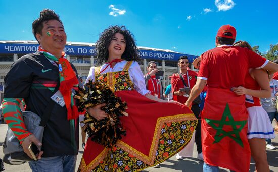 Russia World Cup Portugal - Morocco