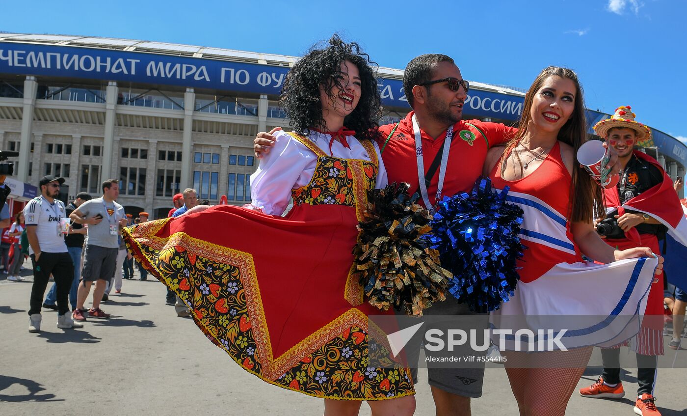 Russia World Cup Portugal - Morocco