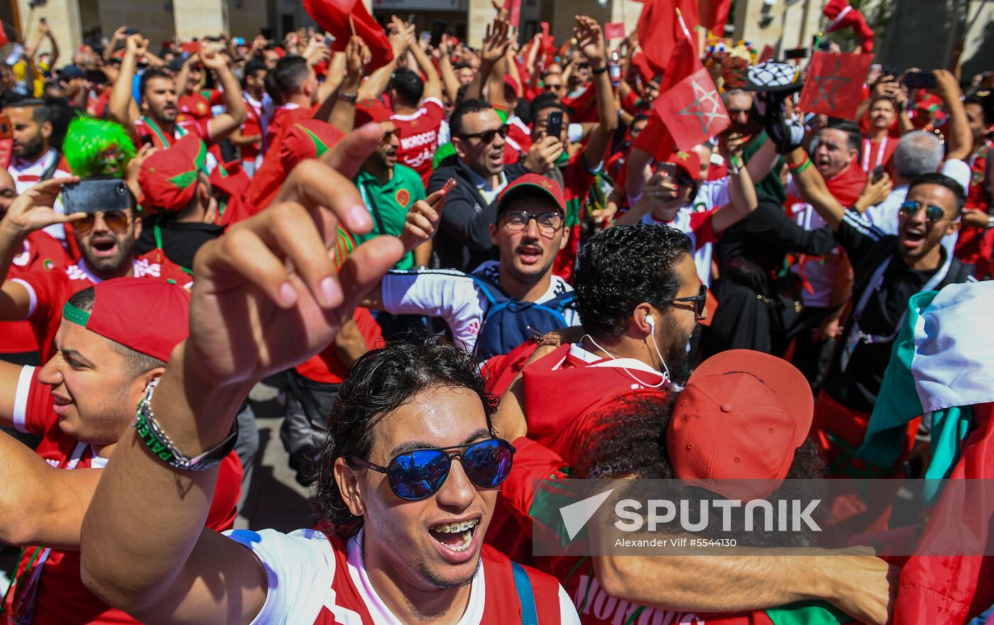 Russia World Cup Portugal - Morocco