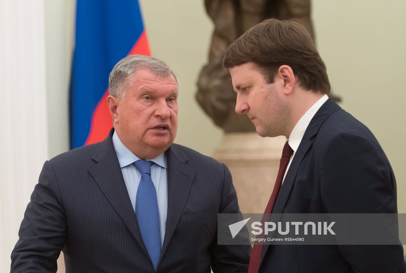 President Vladimir Putin meets with President of Portugal Marcelo Rebelo de Sousa
