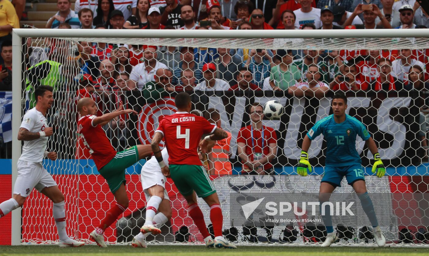 Russia World Cup Portugal - Morocco
