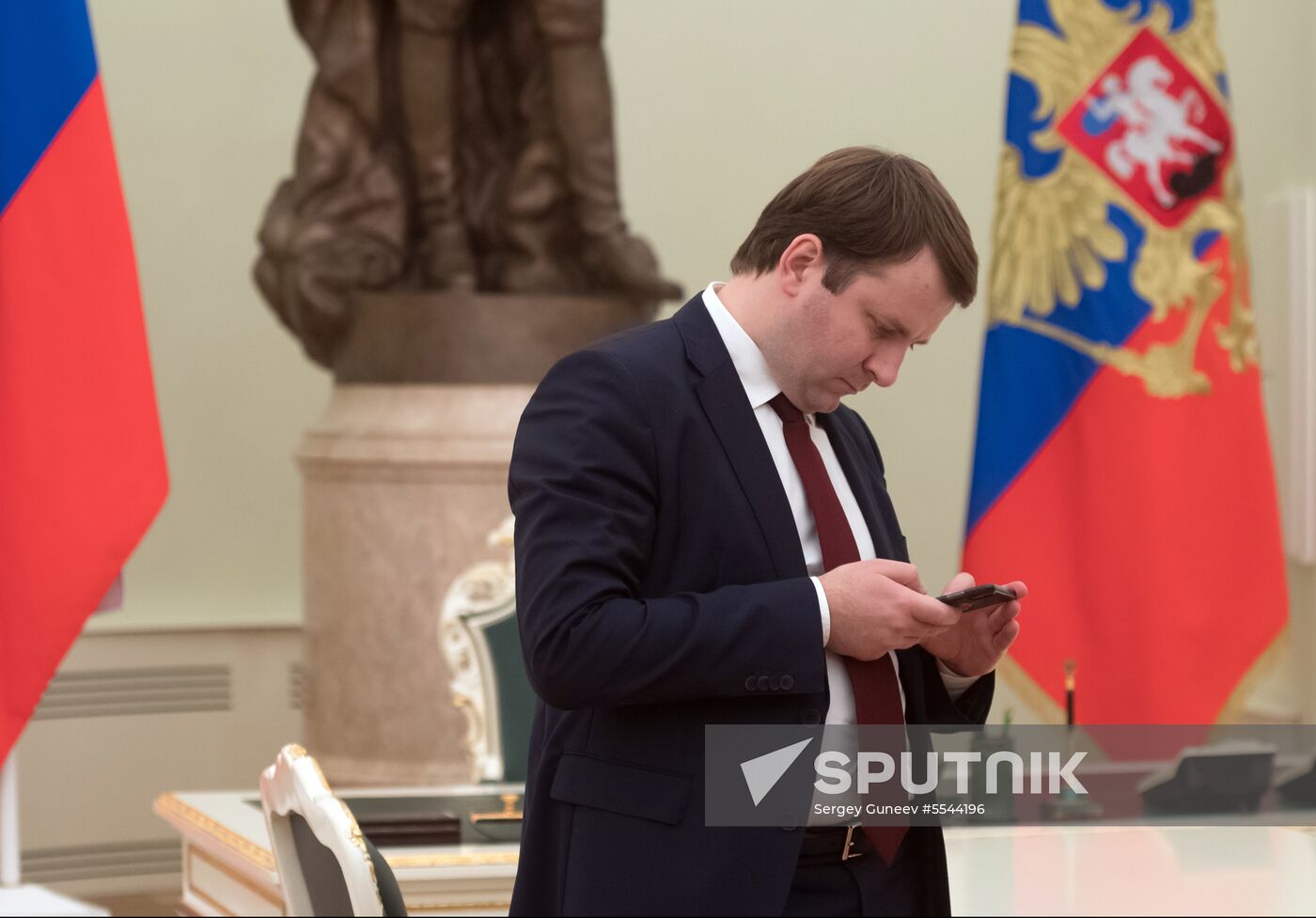 President Vladimir Putin meets with President of Portugal Marcelo Rebelo de Sousa
