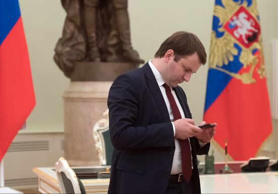 President Vladimir Putin meets with President of Portugal Marcelo Rebelo de Sousa