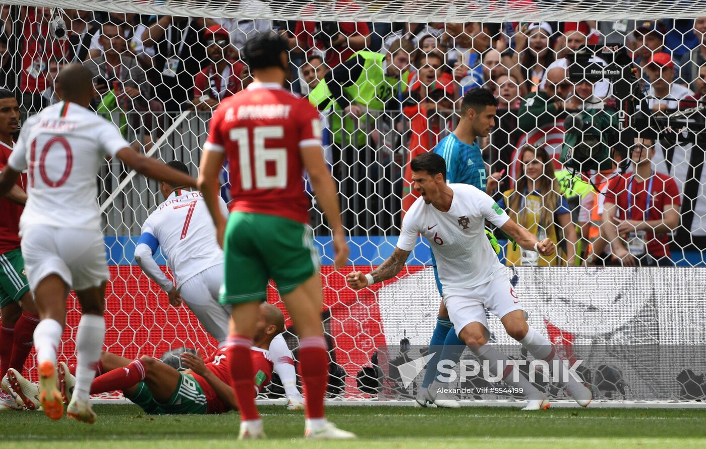 Russia World Cup Portugal - Morocco