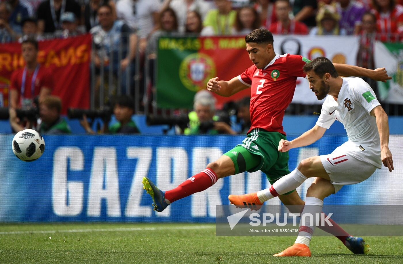 Russia World Cup Portugal - Morocco