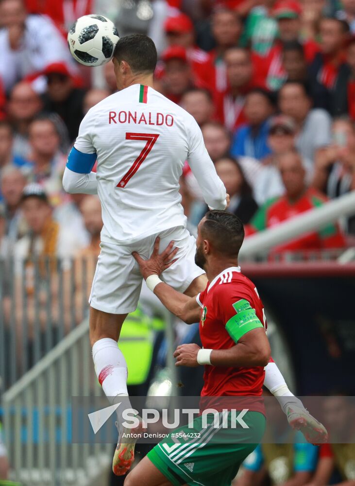 Russia World Cup Portugal - Morocco