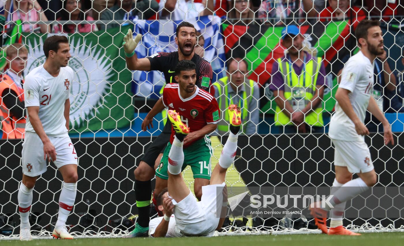 Russia World Cup Portugal - Morocco