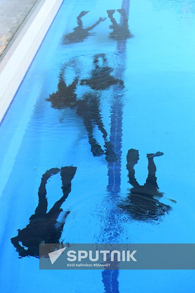 Combat swimmers train at Federal Security Service Special Task Force Center