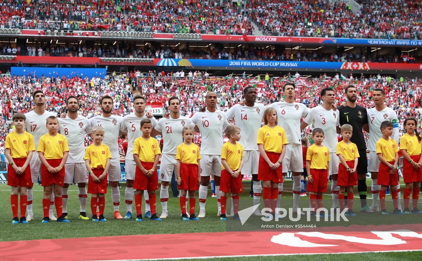 Russia World Cup Portugal - Morocco