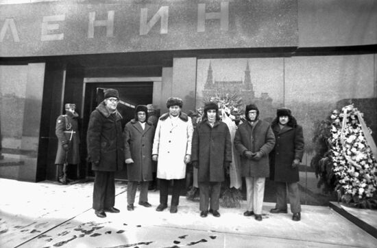 Spanish Communist Party delegation visits Soviet Union