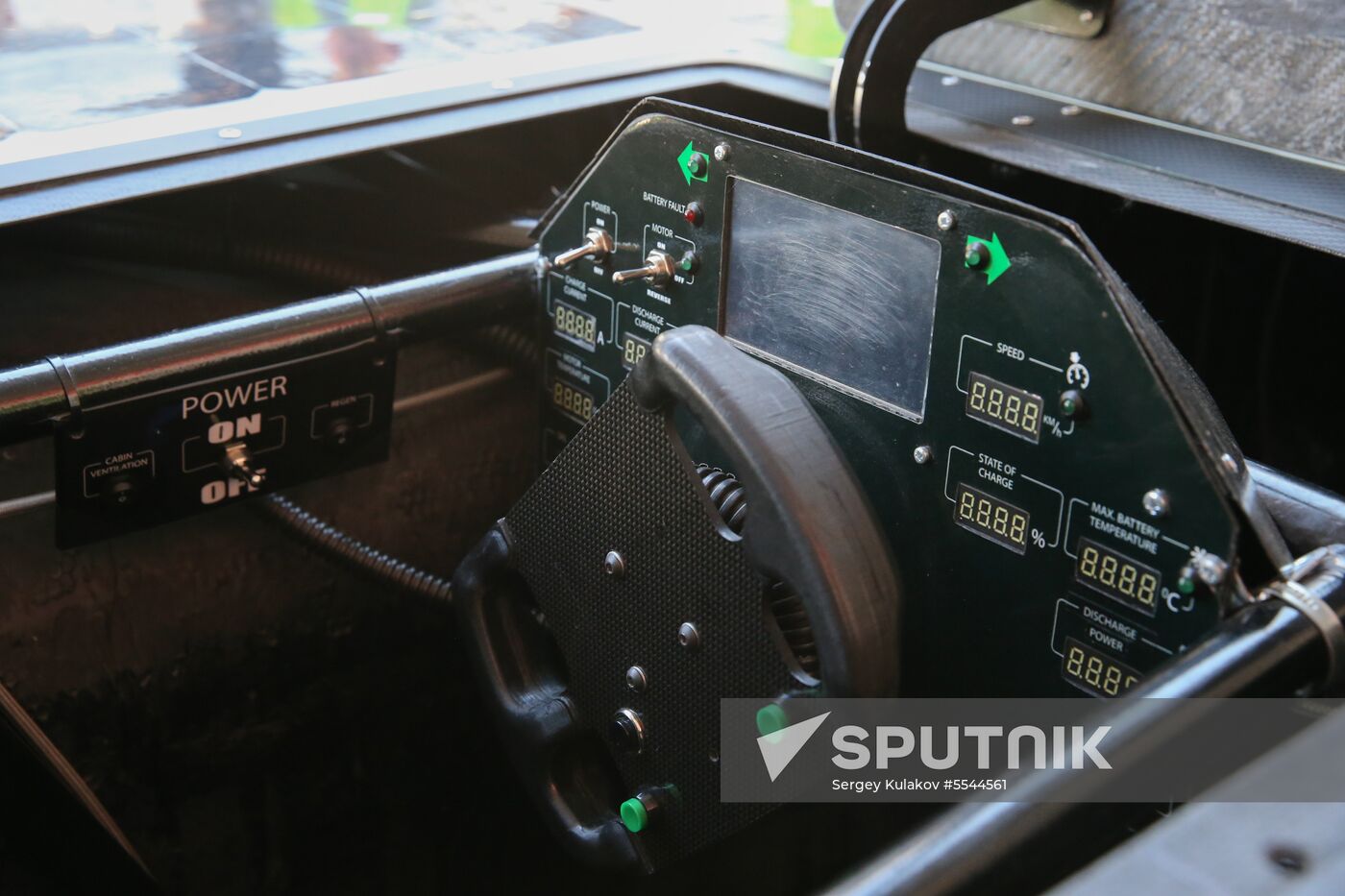 Testing of Russia's first sunmobile