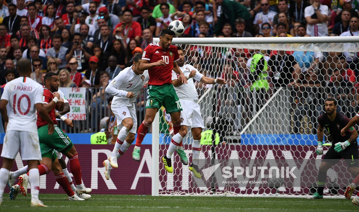 Russia World Cup Portugal - Morocco