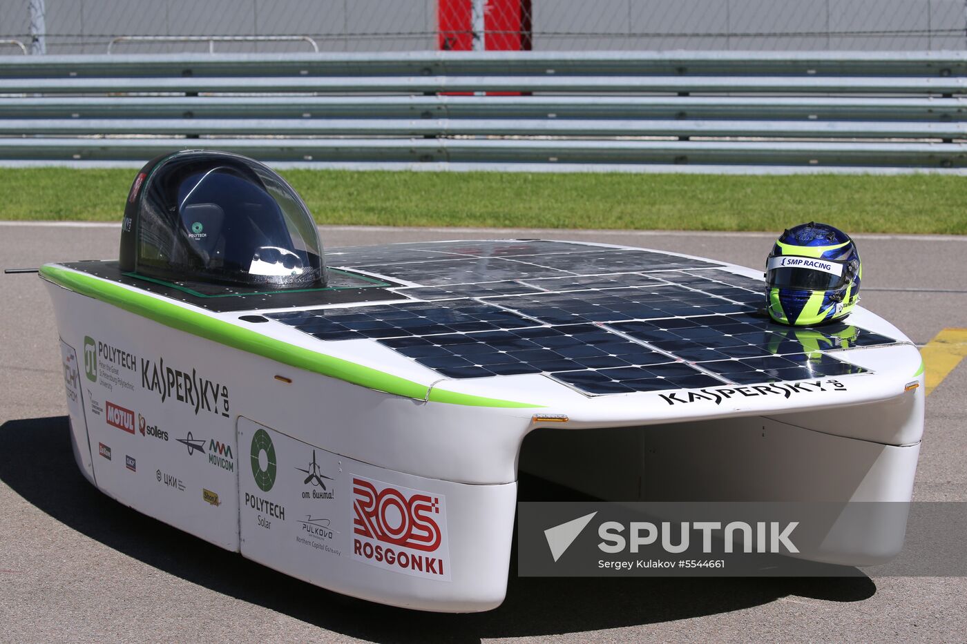 Testing of Russia's first sunmobile