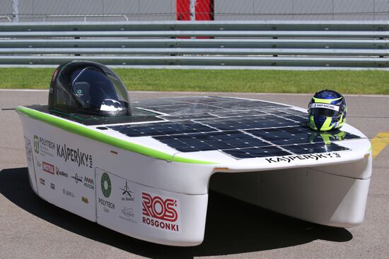 Testing of Russia's first sunmobile