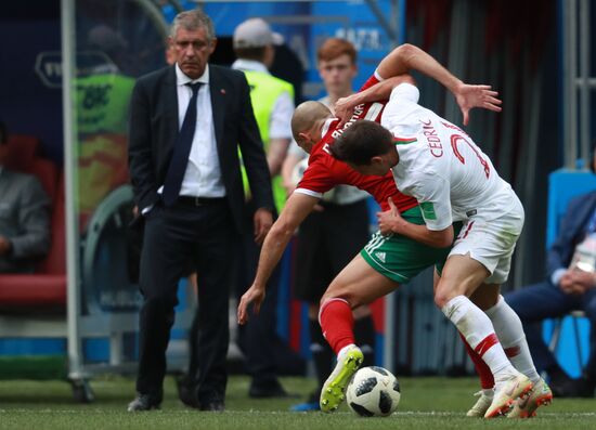 Russia World Cup Portugal - Morocco