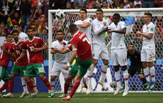 Russia World Cup Portugal - Morocco