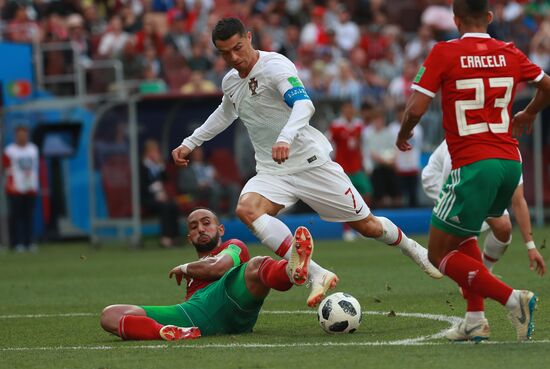 Russia World Cup Portugal - Morocco