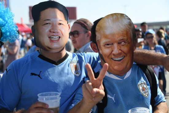 Russia World Cup Uruguay - Saudi Arabia