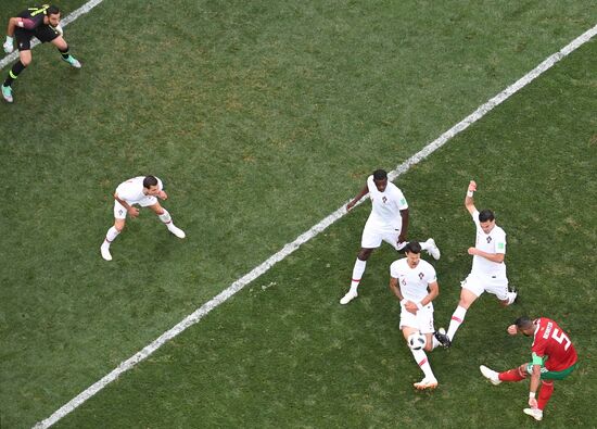 Russia World Cup Portugal - Morocco