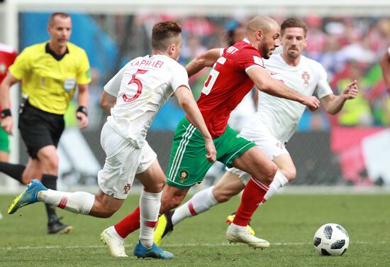 Russia World Cup Portugal - Morocco