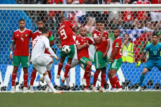 Russia World Cup Portugal - Morocco