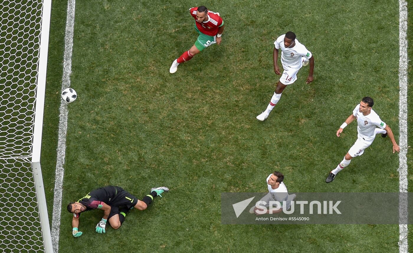 Russia World Cup Portugal - Morocco