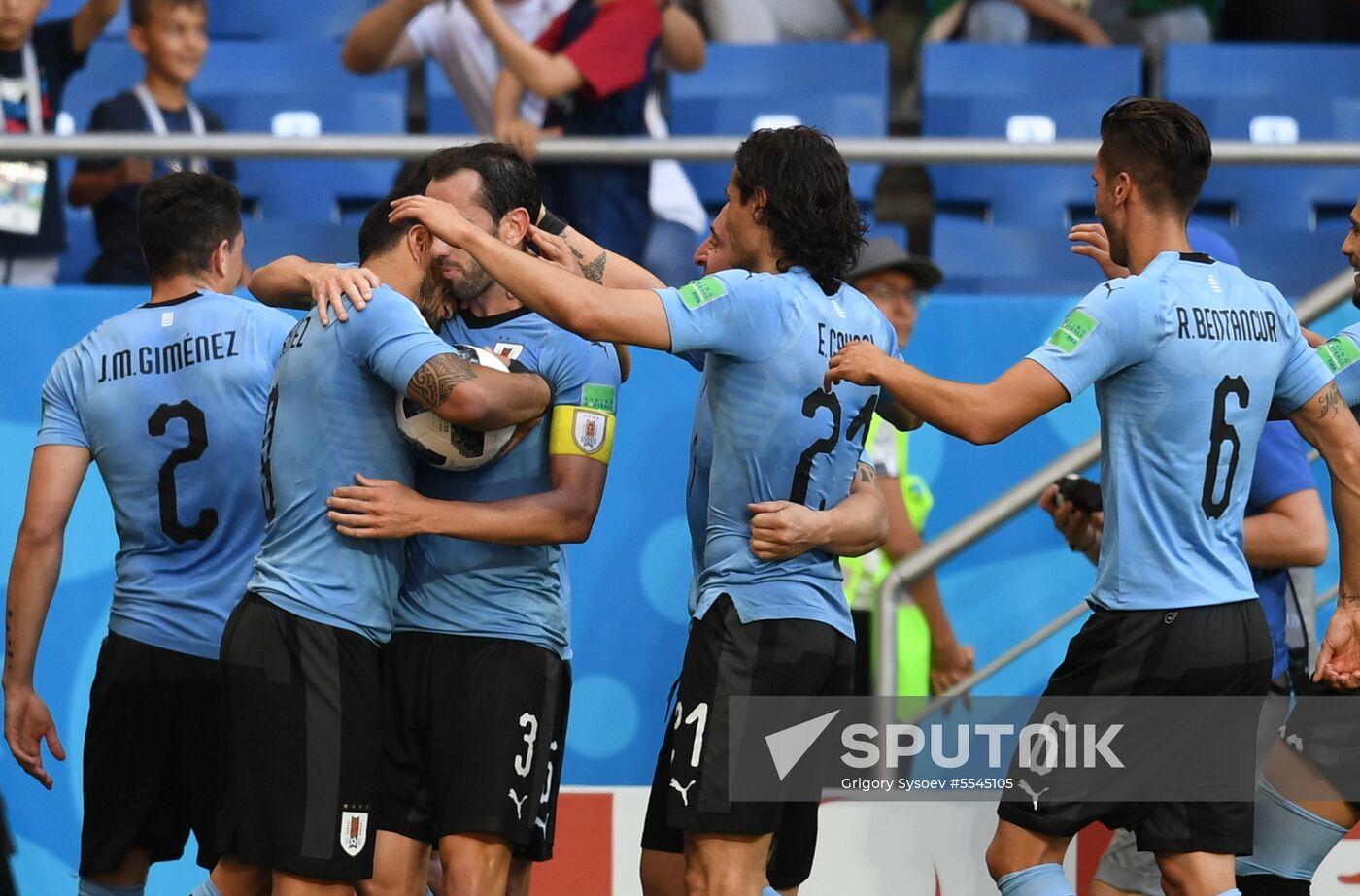 Russia World Cup Uruguay - Saudi Arabia