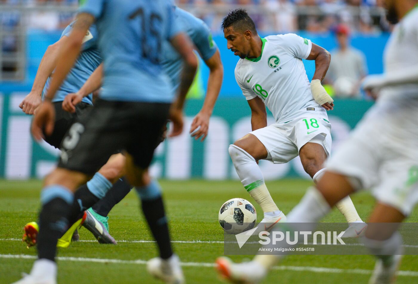 Russia World Cup Uruguay - Saudi Arabia