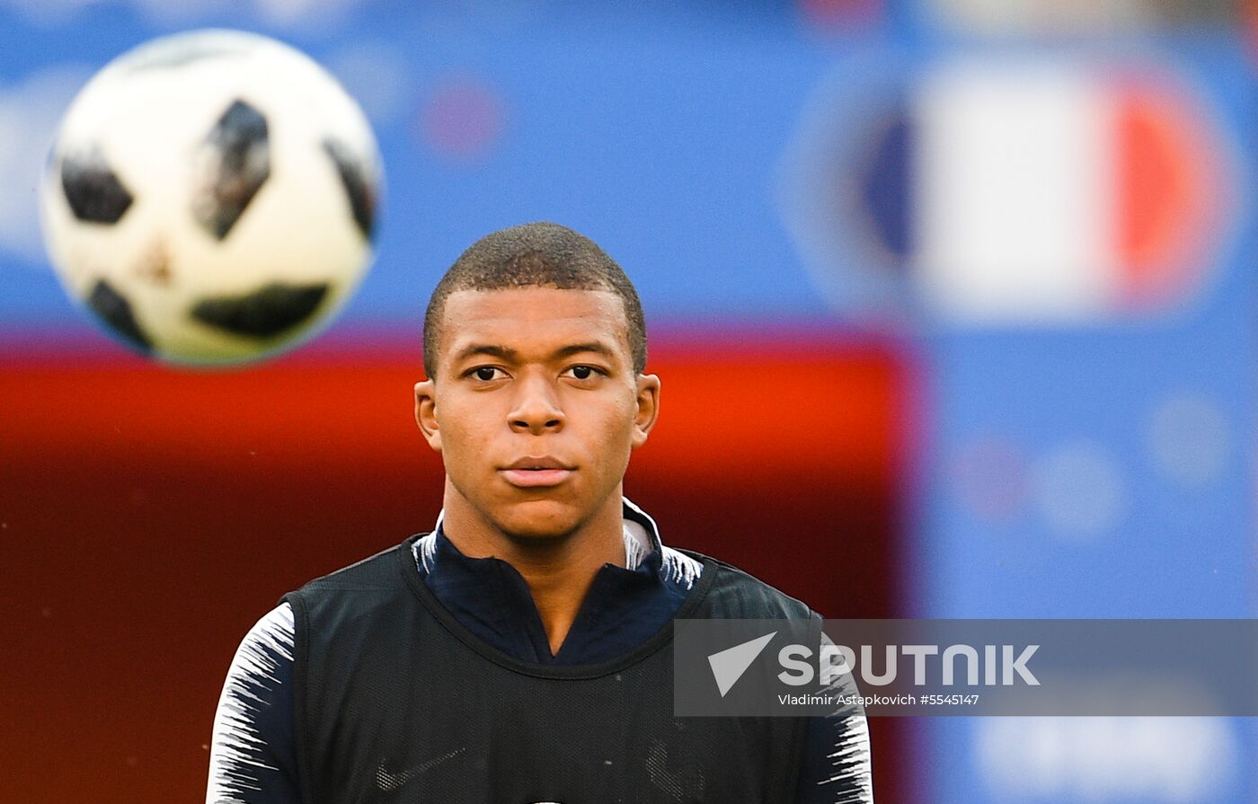 Russia World Cup France Training