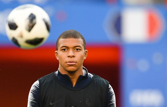 Russia World Cup France Training