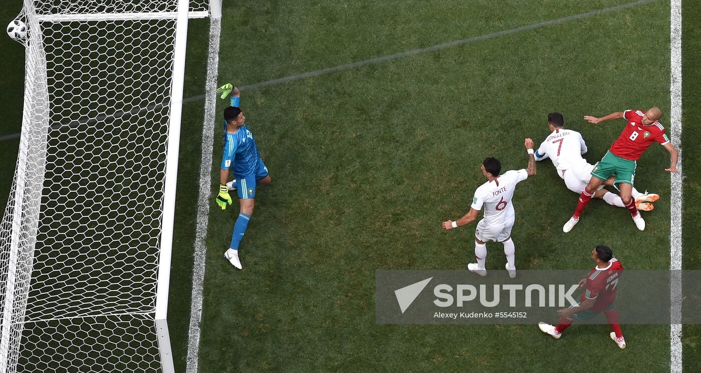Russia World Cup Portugal - Morocco