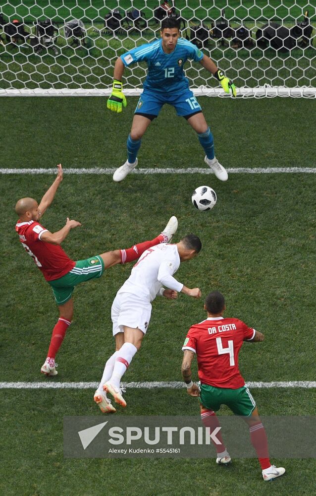 Russia World Cup Portugal - Morocco