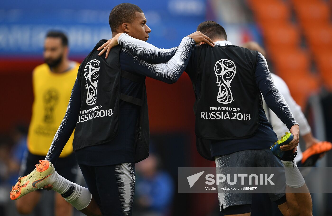 Russia World Cup France Training